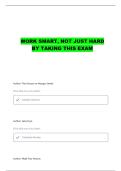 PRAXIS II MIDDLE SCHOOL ENG&lowbar;LA AUTHORS 5047 QUESTIONS AND CORRECT ANSWERS