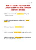 NUR 614 EXAM 2 PRACTICE 2026  LATEST QUESTIONS AND ANSWERS&vert;  ACE YOUR GRADES&period;