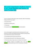 RN VATI Comprehensive Predictor Form A&comma; B&comma; & C&comma; Exam Questions and Answers A&plus; Latest Versions 2026