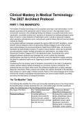 BIOD 103 Medical Terminology Master Guide&colon; The 2026&sol; 2027 Architect Protocol &lpar;Portage Learning&rpar; &ndash; 55 Clinical Scenarios & Exam Review