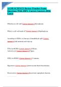 AAMI SCIENCE Review Practice Exam Questions With 100- Correct Answers 2026 Latest