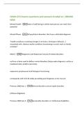 CMAN 272 Exam1 questions and answers Graded A&plus; &vert;BRAND  NEW 