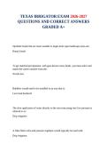 TEXAS IRRIGATOR EXAM 2026-2027 QUESTIONS AND CORRECT ANSWERS GRADED A&plus;