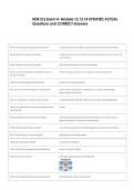 NUR 216 Exam 4- Module 12&comma;13&comma;14 UPDATED ACTUAL  Questions and CORRECT Answers