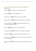 Finance 320 F Exam questions and answers Graded A&plus;  &vert;BRAND NEW 