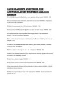 CANS EXAM NEW QUESTIONS AND  ANSWERS LATEST SOLUTION 2026&sol;2027  EDITION 