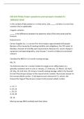 GB 320 FINAL Exam questions and answers Graded A&plus;  &vert;BRAND NEW 