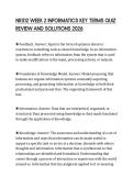 NR512 WEEK 2 INFORMATICS KEY TERMS QUIZ REVIEW AND SOLUTIONS 2026