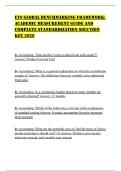 ETS GLOBAL BENCHMARKING FRAMEWORK&colon;  ACADEMIC MEASUREMENT GUIDE AND  COMPLETE STANDARDIZATION SOLUTION  KEY 2026 