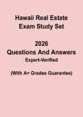 Hawaii Real Estate Exam Study Set PDF &vert; HI License Practice Questions & Test Prep