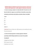 NUR2513 Maternal-Child Nursing Final Exam Questions and Correct  Answers with Explanation &vert; Latest Update &vert; Rasmussen University