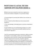 RN EXIT EXAM V2 2 ACTUAL TEST 2026 QUESTIONS WITH SOLUTIONS GRADED A&plus;