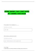 ISQS EXAM 1 QUESTIONS AND CORRECT ANSWERS