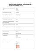 NR328&colon; Infectious Disease &lpar;quiz 2&rpar; UPDATED ACTUAL  Questions and CORRECT Answers 