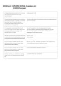 NR328 quiz 3 UPDATED ACTUAL Questions and  CORRECT Answers