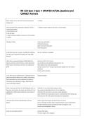 NR 328 Quiz 3 Quiz 4 UPDATED ACTUAL Questions and  CORRECT Answers