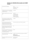 NR 328 exam 2 UPDATED ACTUAL Questions and CORRECT  Answers