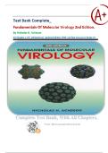 Test Bank for Fundamentals of Molecular Virology&comma; 2nd Edition by Nicholas H&period; Acheson &vert; 9780470900598 &vert; All Chapters 1-41 &vert; Molecular Virology Exam Prep 2026&sol;2027
