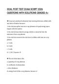 SOAL POST TEST EXAM SCRIPT 2026 QUESTIONS WITH SOLUTIONS GRADED A&plus;