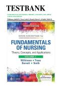 COMPLETE TEST BANK&colon; Fundamentals of Nursing - Vol 1&colon; Theory&comma; Concepts&comma; and Applications 4th Edition by Ph&period;D&period; Wilkinson&comma; Judith M&period;Latest Update