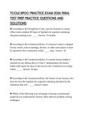 TCOLE BPOC PRACTICE EXAM 2026 FINAL TEST PREP PRACTICE QUESTIONS AND SOLUTIONS