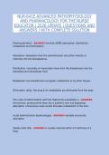 NUR-641E 2026 &ndash; ADVANCED PATHOPHYSIOLOGY AND PHARMACOLOGY FOR NURSE EDUCATORS &vert; COMPLETE QUESTION BANK WITH VERIFIED ANSWERS & DETAILED RATIONALES