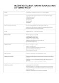 LEGL 2700 Roessing Exam 2 UPDATED ACTUAL Questions  and CORRECT Answers 