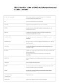 LEGL 2700 FINAL EXAM UPDATED ACTUAL Questions and  CORRECT Answers