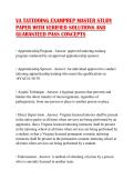 VA TATTOOING EXAMPREP MASTER STUDY PAPER WITH VERIFIED SOLUTIONS AND GUARANTEED PASS CONCEPTS
