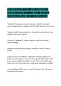 CCEP COMPREHENSIVE STUDY GUIDE FULLY SOLVED EDITION WITH TESTED QUESTIONS AND CORRECT ANSWERS