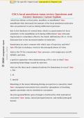 CDCA local anesthesia exam review Questions and  Correct Answers &vert; Latest Update 
