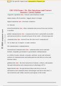 CMI 3358 Exam 1 Dr&period; Eko Questions and Correct  Answers &vert; Latest Update 
