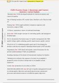 CQPA Practice Exam 1 Questions and Correct  Answers &vert; Latest Update 