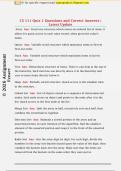 CS 111 Quiz 1 Questions and Correct Answers &vert;  Latest Update 