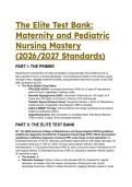 Maternity & Pediatric Nursing Mastery &lpar;2026&sol;2027&rpar; &ndash; Elite Test Bank with NGN Rationales &lpar;ACOG&comma; AAP&comma; Phoenix Sepsis&rpar;
