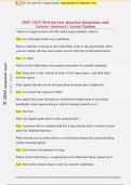 DMV 2025 Written test practice Questions and  Correct Answers &vert; Latest Upda