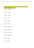 NIHSS Healthstream &lpar;Latest Update 2026&rpar; With Correct Answers &vert;Solution &vert;Already A&plus; Graded