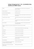 Strategic Management Exam 1 &lpar;Ch&period; 1&comma;2&comma;3&rpar; UPDATED ACTUAL  Questions and CORRECT Answers