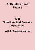 APK2100c UF Lab Exam 2 Study Guide &vert; University of Florida Practical Test Prep & Review
