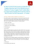 CNOR EXAM Actual Exam 2025&sol;2026 &vert; Complete Test Bank with Questions and Correct Detailed Answers &vert; Verified Answers &vert; Already Graded A&plus; &vert; Brand New Version Complete Certified Nurse Operating Room Exam Prep &vert; Perioperative Nursing Practice Test SECTION 1&colon; 