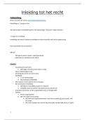 samenvatting Inleiding tot het recht 17&sol;20 eerste zit