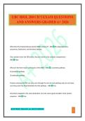 UBC BIOL 200 CH 5 EXAM QUESTIONS AND ANSWERS GRADED A&plus; 2026