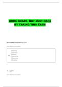 ISQS-2340 UNIT 1 EXAM QUESTIONS AND CORRECT ANSWERS