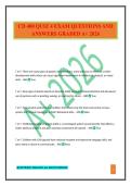 CD 480 QUIZ 4 EXAM QUESTIONS AND ANSWERS GRADED A&plus; 2026