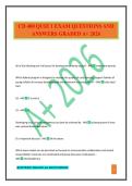 CD 480 QUIZ 1 EXAM QUESTIONS AND ANSWERS GRADED A&plus; 2026