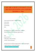 CADS 1600 AUBURN UNIVERSITY EXAM 1 REVIEW QUESTIONS AND ANSWERS GRADED A&plus; 2026