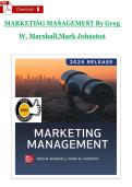 Marketing Management&comma; Greg W&period; Marshall & Mark Johnston &ndash; Complete Solution Manual