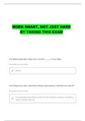 ISQS-2340 UNIT 3 EXAM QUESTIONS AND CORRECT ANSWERS