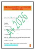 CBIS EXAM QUESTIONS AND ANSWERS GRADED A&plus; 2026