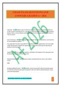 CHAM EXAM QUESTIONS AND ANSWERS GRADED A&plus; 2026
